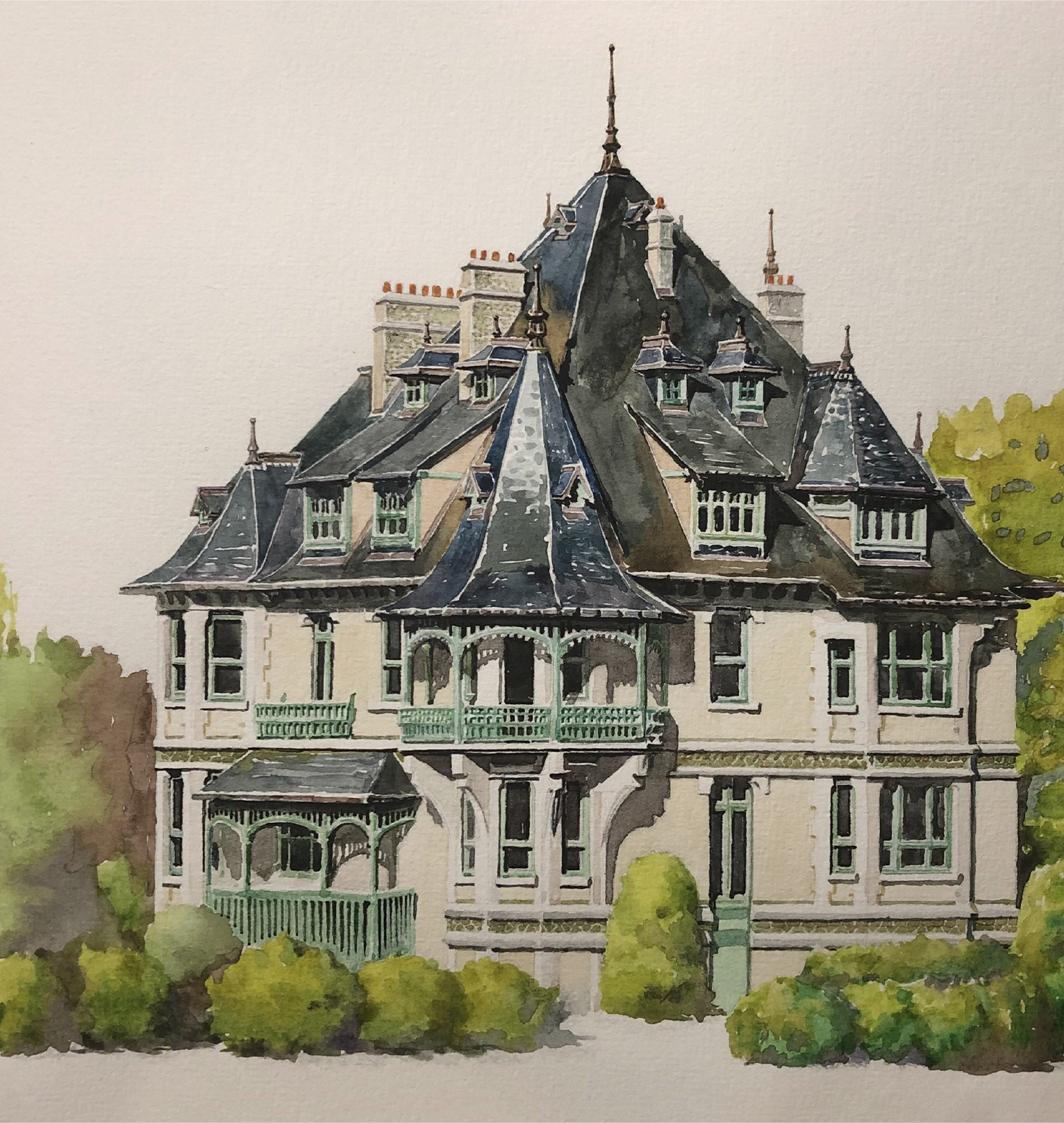 La villa demoiselle joyau de l’art nouveau